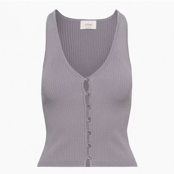 Aritzia Tops - ARITZIA WILFRED Affinity Top Purple